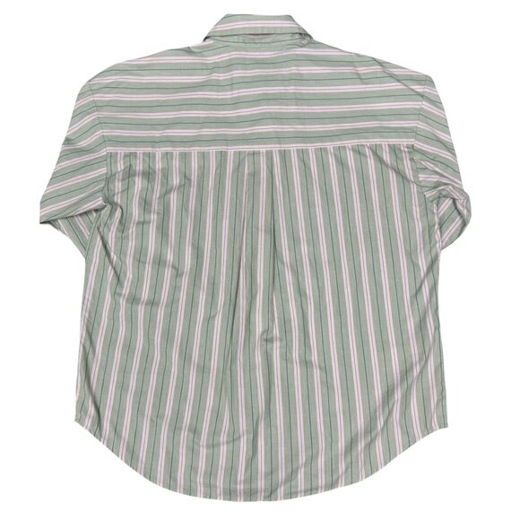 Women's ABERCROMBIE‎ & FITCH Oversized Striped Breezy Shirt- Size Medium - Picture 2 of 9